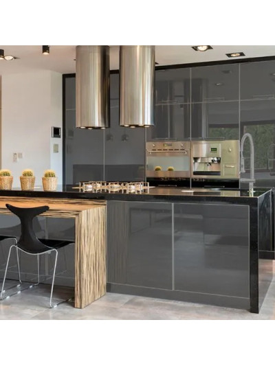 Фасад МДФ AGT Антрацит глянець 6022 AGT - 1 2