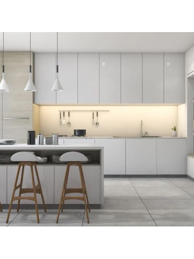 Фасад МДФ AGT Кашемир белый 383 AGT - 1 2