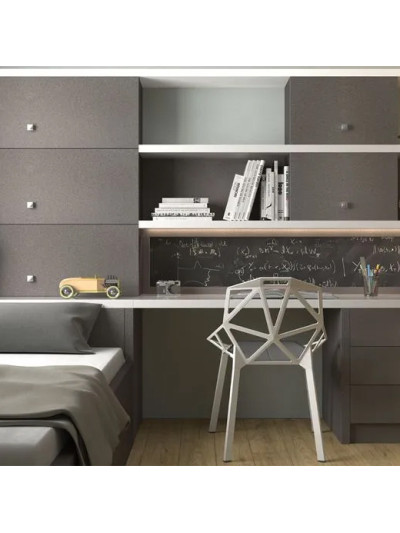 Фасад МДФ AGT Галактика серая супер мат 3033 AGT - 1 2