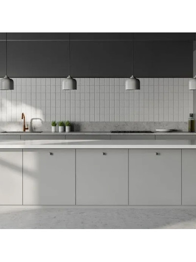 Фасад МДФ AGT Supra Mat Серебристо-серый 3021 AGT - 1 2