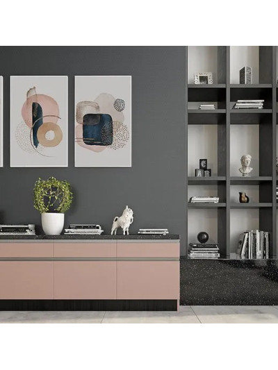 Фасад МДФ AGT Supra Mat Пурпурно-розовый 3016 AGT - 1 2