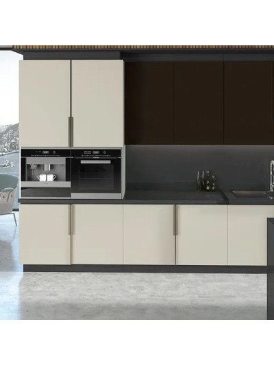 Фасад МДФ AGT Supra Mat Кремово-белый 3019 AGT - 1 2