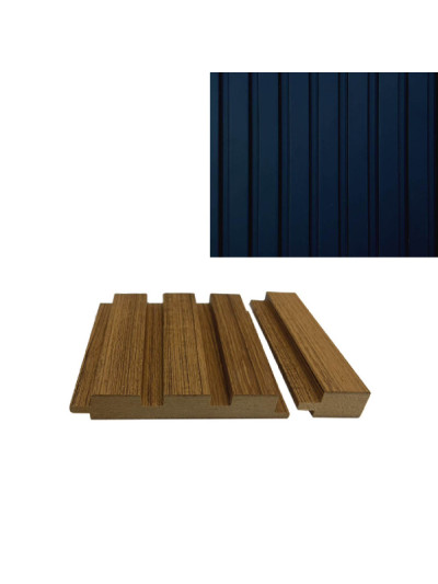 Конец к стеновой панели AGT PR01-B Ультрамариновый синий 3011 AGT - 1