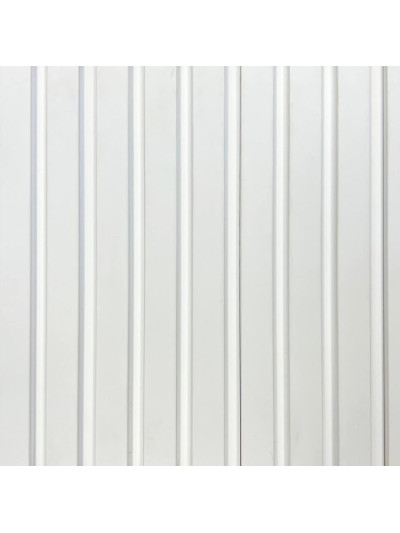 Реечная стеновая панель AGT PR01 Белый шелк 734 AGT - 1
