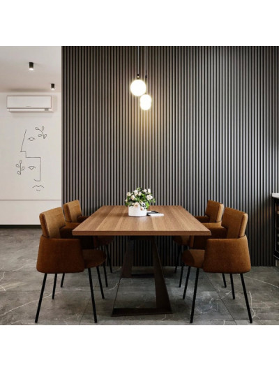 Рейкова стінова панель AGT PR01 Чорний шовк 723 AGT - 1 2