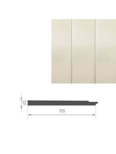 Початок до стінової панелі AGT PR02-A Кремово-білий 3019 AGT - 1