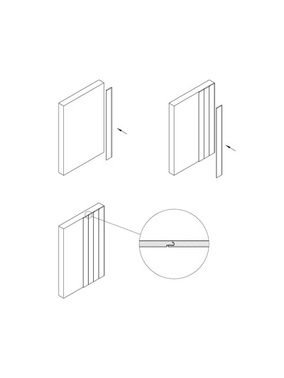 Стеновая панель AGT PR02 Черный шелк 723 AGT - 1 2
