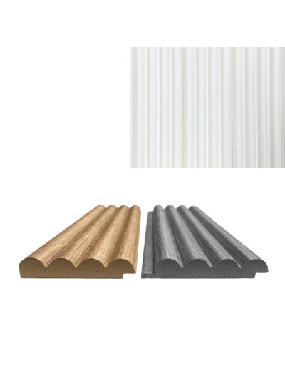 Начало к стеновой панели AGT PR05-A Белый шелк 734 AGT - 1