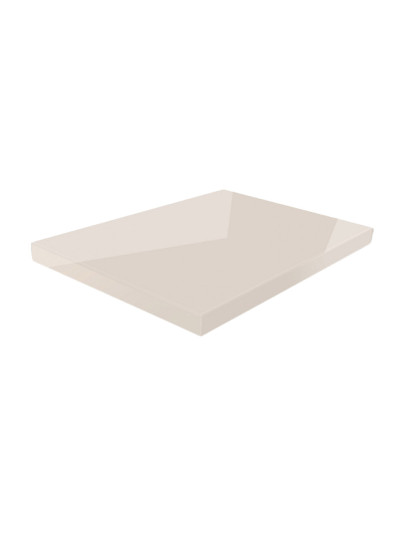 Фасад МДФ LuxeForm Crystaline Серый шелк глянец GL-802U CS LuxeForm - 1 2