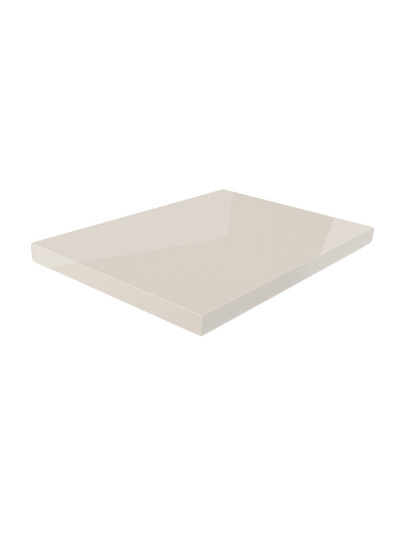 Фасад МДФ LuxeForm Acryl Серый шелк глянец GL-802U AS LuxeForm - 1 2