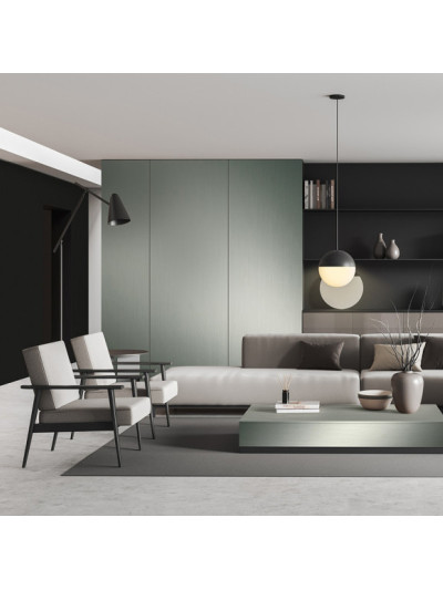 Фасад МДФ LuxeForm Idea Алюминий метал MET-016 iS LuxeForm - 1 2