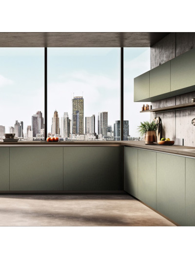 Фасад МДФ LuxeForm Idea Бронза метал MET-018 iS LuxeForm - 1 2