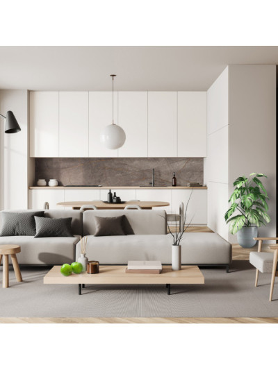 Фасад МДФ LuxeForm Idea Пломбір ультраматовий мат МТ-02 iS LuxeForm - 1 2
