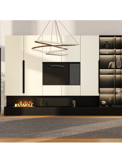 Фасад МДФ LuxeForm Idea Крем глянец GL-05 iS LuxeForm - 1 2