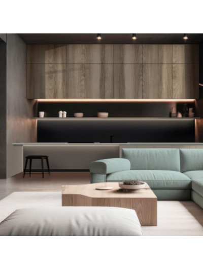 Фасад МДФ LuxeForm Idea Сірий мускус мат МТ-07 iS LuxeForm - 1 2