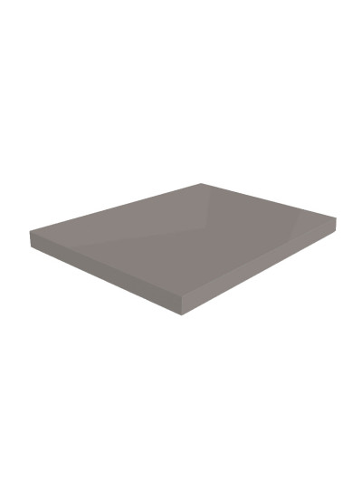 Фасад МДФ LuxeForm Idea Серый мускус глянец GL-07 iS LuxeForm - 1 2