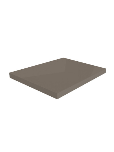 Фасад МДФ LuxeForm Idea Тауп-грей глянец GL-09 iS LuxeForm - 1 2