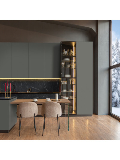 Фасад МДФ LuxeForm Idea Сульфур мат МТ-10 iS LuxeForm - 1 2