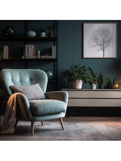 Фасад МДФ LuxeForm Idea Аквамарин мат МТ-013 iS LuxeForm - 1 2