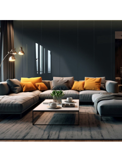 Фасад МДФ LuxeForm Idea Черничный глянец GL-014 iS LuxeForm - 1 2