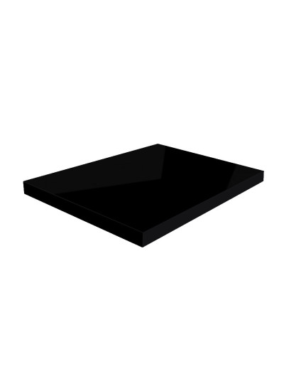 Фасад МДФ LuxeForm Idea Чорний трюфель глянець GL-015 iS LuxeForm - 1 2