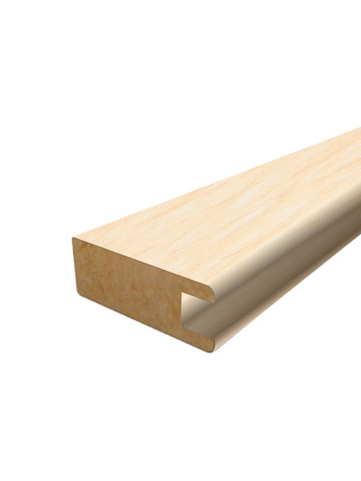 1800 Дуб молочний рамковий профіль МДФ 2800  - 1