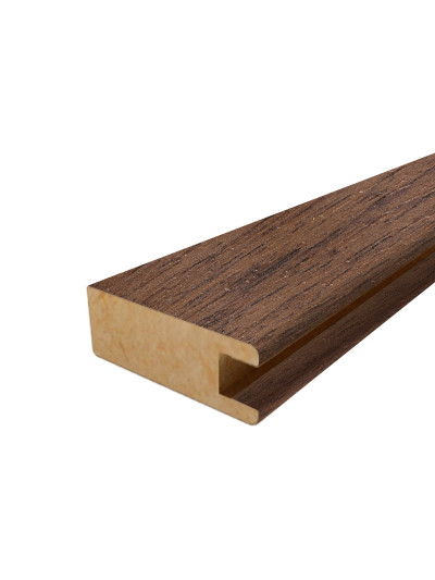 1800 Горіх темний рамковий профіль МДФ 2800  - 1