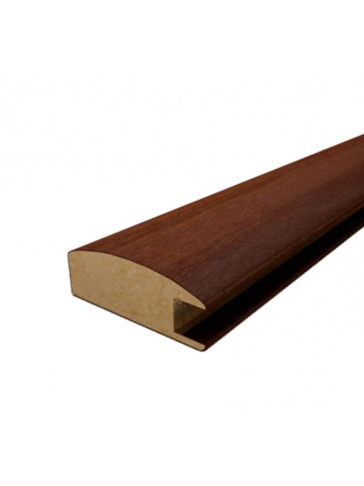 1801 Орех темный рамочный профиль МДФ 2800  - 1