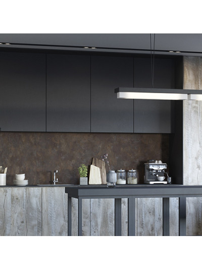 ЛДСП Swisspan 2750х1830х16 мм Чорний Лимонна кірка Swisspan - 1 2