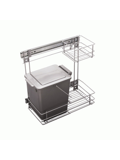 Ведро урна на направлющих 75×490×400 мм  - 1