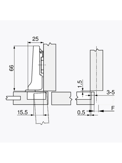 Завіса Clip Top міні... 2