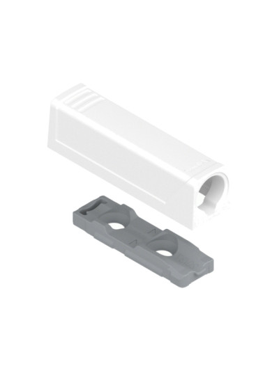 Тип-он Держатель белый короткий  - 1