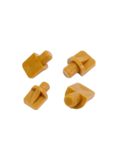 Полкодержатель-лопатка пластиковый, бук  - 1