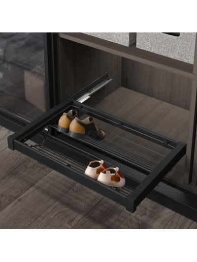 Полка для взуття висувна 600 мм Starx АНТРАЦИТ S-6809 STARAX - 1 2