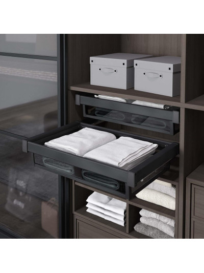 Полиця висувна з бічним кріпленням 800 S-6793 Антрацит STARAX - 1 2