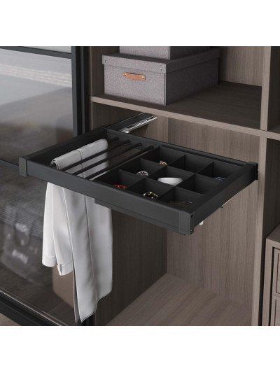 Брючниця з комірками бічне 800 S-6705 Антрацит STARAX - 1 2