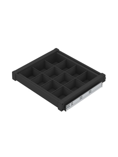 Полиця з комірками в вбиральню 600 S-6715 Антрацит STARAX - 1