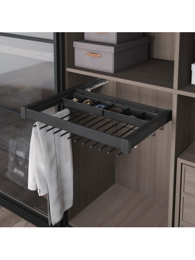 Брючниця з роздільниками 600 S-6711 Антрацит STARAX - 1 2