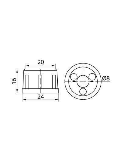 R12 M Втулка с резьбой 2