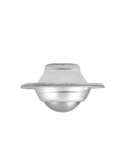 Ролик металевий врізний з металевою кулькою D19  - 1 2