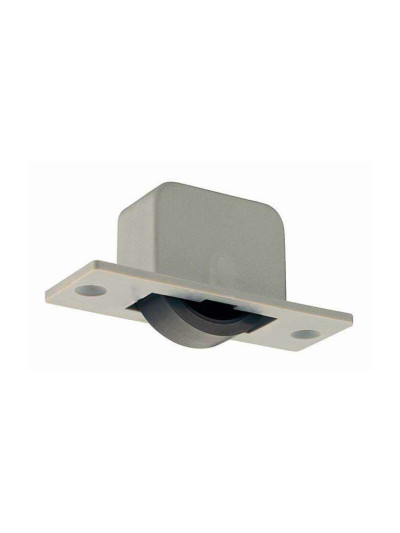 Ролик врізний (прихований) D22 для меблів Нейлон  - 1 2