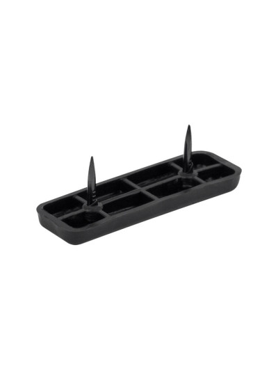 Подпятник для мебели двойной с гвоздем (ножка)  - 1