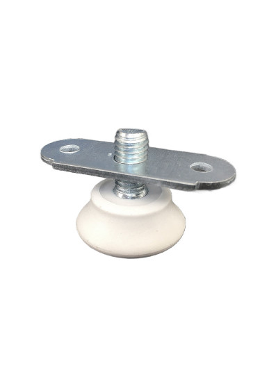 Підп'ятник для меблів регульований М8х12 Білий  - 1