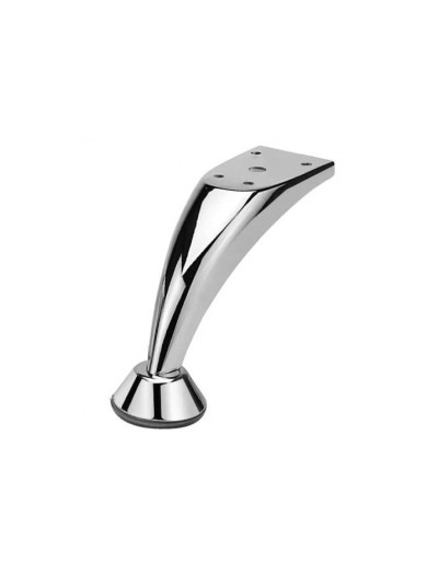 Ніжка меблева H120 декоративна Хром  - 1