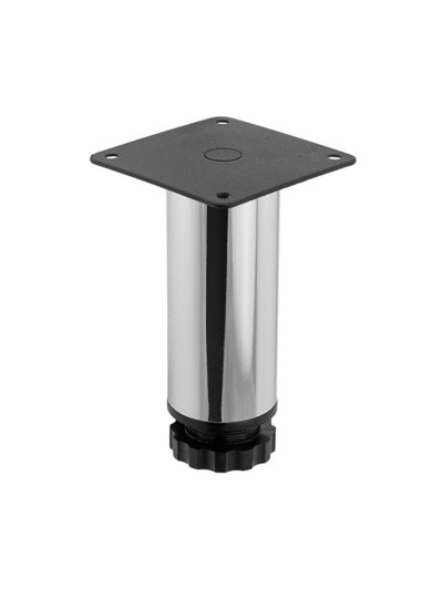 Ножка кухонная H100 круглая с регулировкой NL-13.  - 1