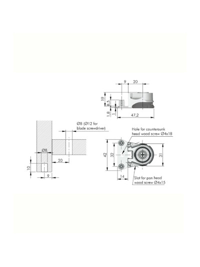 Ніжка для шафи H12... 2
