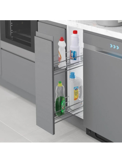 Карго 200 боковое правое S-2423-C R (S-2210 R х) Blum Хром STARAX - 1 2