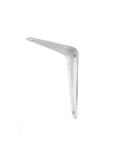 Консоль для полочки из ДСП 125х100 мм Белая  - 1