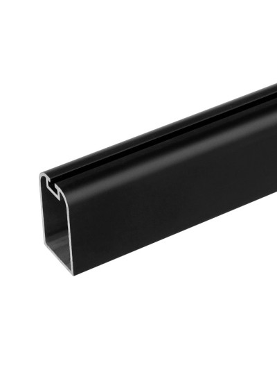 Штанга Slider А 29-29 антискользящая овальная черная L3000  - 1