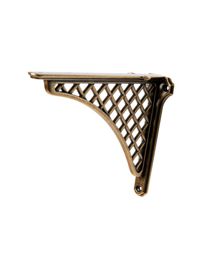 Тримач ДСП полиці Bosetti Marella 200х142 мм Золото 42431Z200  - 1 2